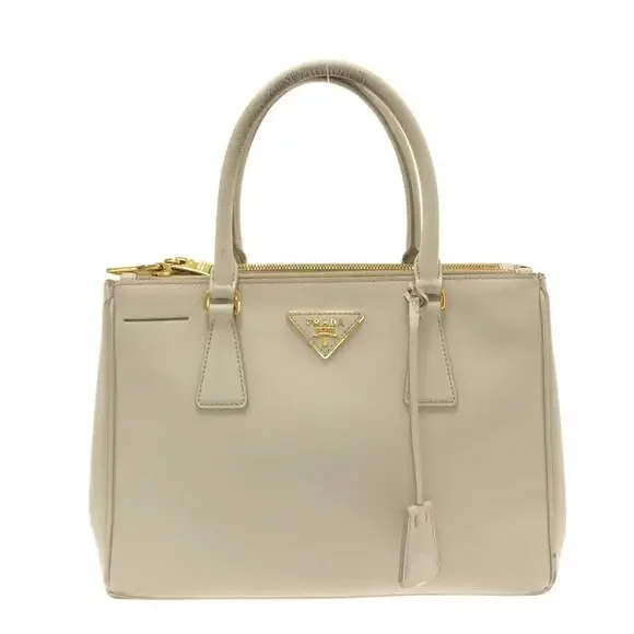 Auth Prada Galleria Small Bag White #83915P54B - Picture 1 of 14